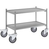 eurokraft pro delovni voziček, nosilnost 150 kg, nakladalna površina dxš 745 x 390 mm, 2 nivoja Cene