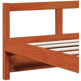  Dnevni krevet bez madraca voštano smeđi 90 x 200 cm od borovine | shoptok.hr