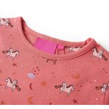  Dječja pidžama s dugim rukavima starinske ružičaste boje 92 | shoptok.hr