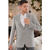 Dewberry C9056 MEN'S JACKET-PLAIN BEIGE Cene