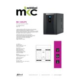 Mkc UPS/Izvor neprekidnog napajanja, 1200 va, 720 w, MK-1200UPS | Eponuda.ba