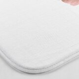 Douceur d intérieur Belo-rožnata kopalniška preproga za WC 45x45 cm Jayana – | Shoptok.si