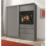 Piaski Garderobna omara z drsnimi vrati TV 200 - grafit