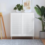  Vrata za ormarić rešetkasta 2 kom bijela 99,3x49,4 cm borovina | shoptok.hr