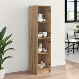  Highboard Umjetnički hrast 35 x 37 x 142 cm Konstruirano drvo | shoptok.hr