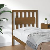  Uzglavlje za krevet boja meda 80,5x4x100 cm od masivne borovine | shoptok.hr