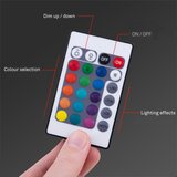 BRILO - LED RGBW prigušiva traka 6,5m LED/15W/230V Wi-Fi Tuya + daljinski upravljač | Eponuda.com