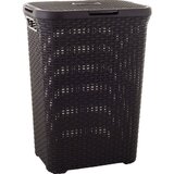Curver Košara za perilo Keter Deco Ratan (60 l, 34 x 45 x 62 cm, rjava) Cene