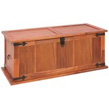 3 Skrinje za shranjevanje 3 kosi trden akacijev les | Shoptok.si