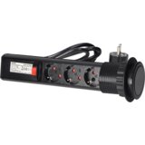 Orno Produžni kabel sa 3 x Schuko utičnice, ugradbena - OR-AE-1347(GS) | shoptok.hr
