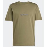 Adidas Muška majica m c camo lin t M, Maslinasta Cene