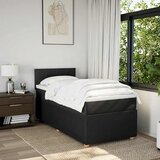 Box spring krevet s madracem crni 90x190 cm od tkanine | shoptok.hr