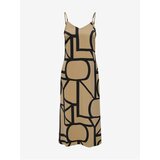 Only Beige Women's Patterned Dress for Straps Amelia - Women | shoptok.hr