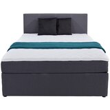 P & B POSTELJA Z VZMETNICO 120 cm x 200 cm , les, tekstil, leseni material siva | Shoptok.si