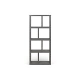 TemaHome Siva knjižna omara v betonskem dekorju, višina 159 cm Berlin - TemaHome | Shoptok.si