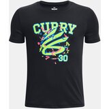 Under Armour T-Shirt UA CURRY LOGO SS-BLK - Boys Cene