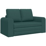 vidaXL Floor Sofa Bed 2-u-1 Tamnozeleni 148x71x83 cm Tkanina Cijene