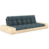 Karup Design Plava sklopiva sofa od samta 244 cm Base – Cijene