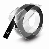 Dymo 3D Label Tape 9 mm x 3 m Plastic glossy black | shoptok.hr