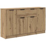  Kreveta s ladicama 3 pcs Umjetnički hrast Konstruirano drvo | shoptok.hr