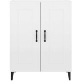  Komoda sjajna bijela 69 5x34x90 cm od konstruiranog drvo | shoptok.hr
