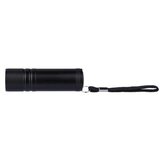  Ročna LED svetilka 3W COB LED, 100 lm, 3× AAA, črna,kovinska | Shoptok.si