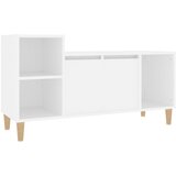 Maison Chic TV omarica - TV stojalo - Televizijska omarica bela 100x35x55 cm inženirski les, (21700988) | Shoptok.si