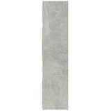 Ormarić za knjige / sobna pregrada boja betona 105x24x102 cm | shoptok.hr