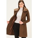 Dewberry Z6643 LADIES KABAN-COFFEE Cijene