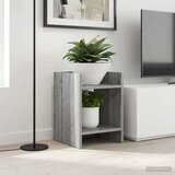  Stalak za biljke s policom Sivi Sonoma 30 x 30 x 40 cm | shoptok.hr