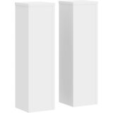  Stalci za biljke 2 kom bijeli 17 x 17 x 60 cm konstruirano drvo | shoptok.hr
