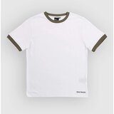 Blue Tomato Ringer Kids T-shirt white / moss green Cene