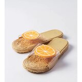 Gemre Transparent slides with orange Foddie | Shoptok.si