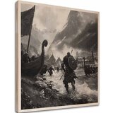  Slika na drvetu - Dolazak Vikinga | ePonuda.com