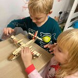 3D drvena slagalica Amfibijski Bombarder