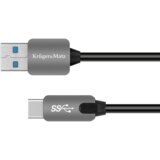  Kruger&Matz USB 3.0 priključak - Type-C priključak 5 Gbps kabel 0,5 m | shoptok.hr