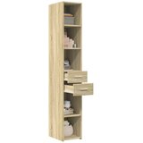  Visoka komoda boja hrasta 30x42,5x185 cm od konstruiranog drva | shoptok.hr