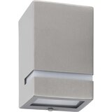  Zunanje stenske svetilke 2 kosa 35 W srebrne pravokotne, (22157305) | Shoptok.si