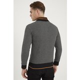 Dewberry 1021 MEN'S SWEATSHIRT-DOTTED BLACK | shoptok.hr
