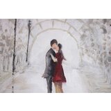  Naslikana slika na platnu pariz 1-delna 90x60 cm CWF1536H1E1 | shoptok.hr