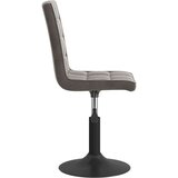 vidaXL Vrtljivi jedilni stoli 6 kosov temno siv žamet, (20945836) | Shoptok.si