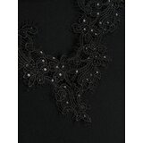 Sinsay Rebrasta bluza s čipkastim obrubom | shoptok.hr