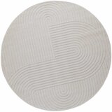  Tepisi za područja Kružni PALMERAS Krema Ø 120 CM Poliester | shoptok.hr