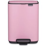 Brabantia Rožnat jeklen koš za smeti s pedalom 4 l Bo – | Shoptok.si