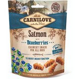 Carnilove dog crunchy snack - losos & borovnice, 200g Cene