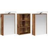  Set ormarića za kupaonicu 3 kom. 126 x 16 x 62.5 cm | shoptok.hr