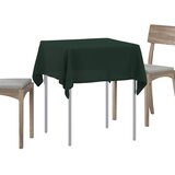  Tkanina za stol 5 kom. Tamnozelena 90 x 90 cm Poliester | shoptok.hr