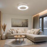  Brilagi - LED prigušiva svetiljka sa ventilatorom AURA LED/38W/230V bela + daljinski upravljač | Eponuda.com