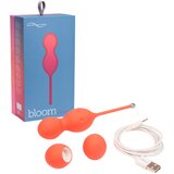 We Vibe Bloom - Gekonska žogica na baterije z zamenljivimi utežmi (oranžna) | Shoptok.si