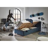 Meise Möbel Tamno plavi dječji krevet s prostorom za odlaganje 140x200 cm Fun – | shoptok.hr